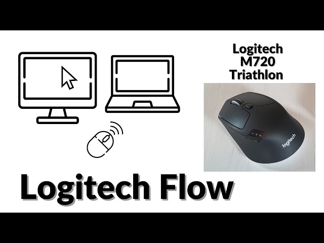 Logitech Flow Demo — using Logitech M720 mouse and K780 keyboard