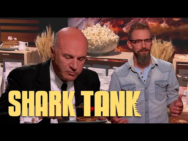 Long Table Pancakes are The BEST Pancakes Kevin Has Ever Had! | Shark Tank US | Shark Tank Global
