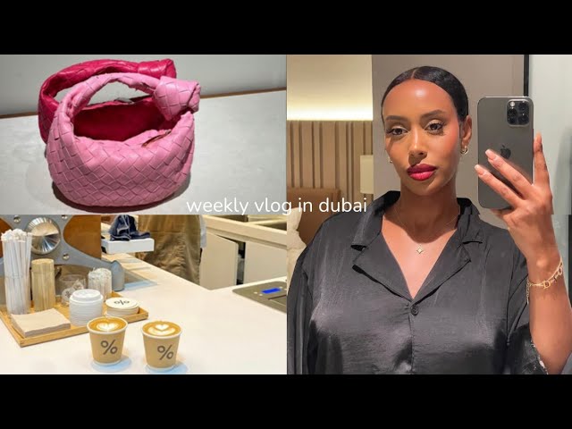 Weekly vlog in Dubai ♡ New year 2024, luxury shopping, aesthetic cafés & feeling blessed