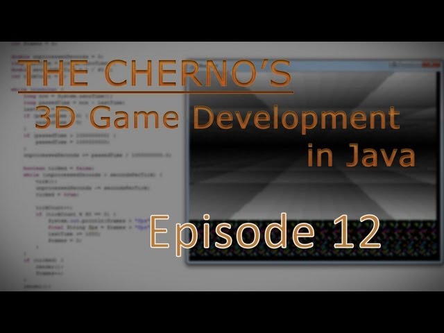 3D Game Programming - Episode 12 - User Input