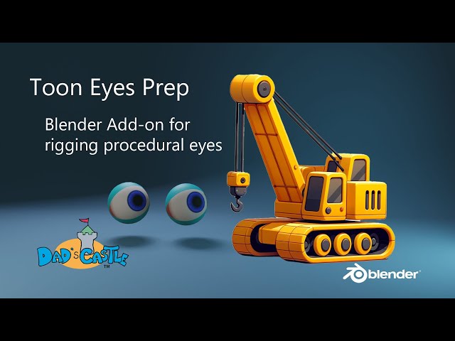 Tutorial: New "Toon Eye Prep" Blender Add-On for Fast Rigging of Procedural Eyes in Auto-Rig Pro