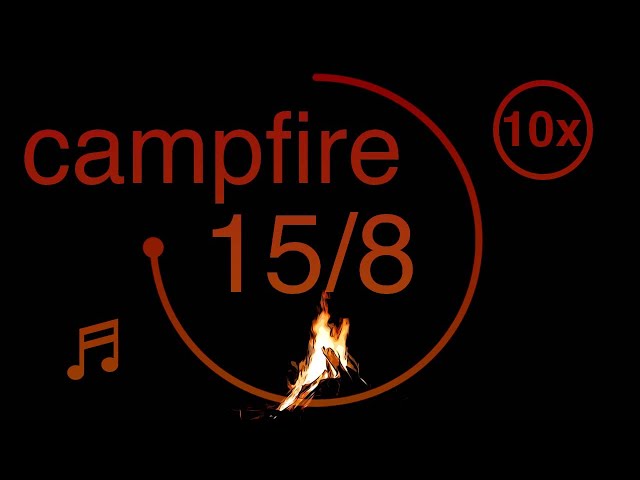 15/8 - Pomodoro - 15 minute timer with 8 minute breaks - Campfire Sounds