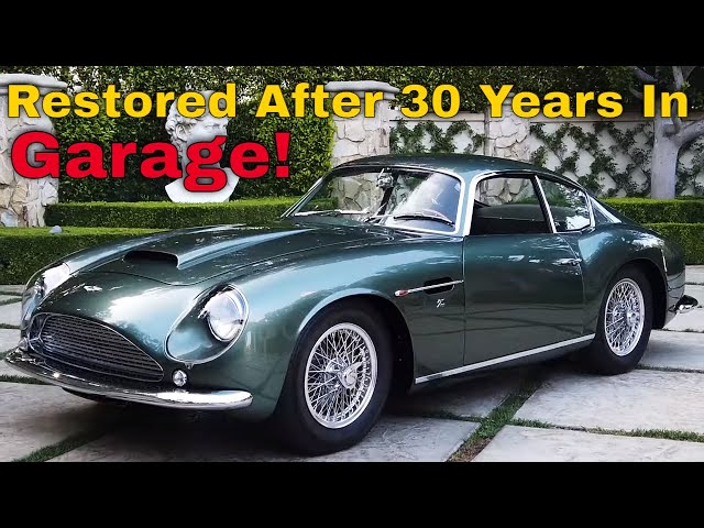 Multi-Million Dollar Aston Martin Fully Restored | Aston Martin DB4 Zagato Show Car!