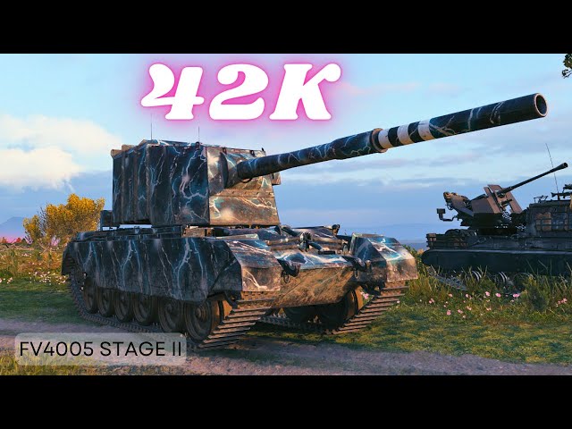 42K Damage with FV4005 Stage II  11K Damage 9 Kills & 3x FV4005  World of Tanks   #wot