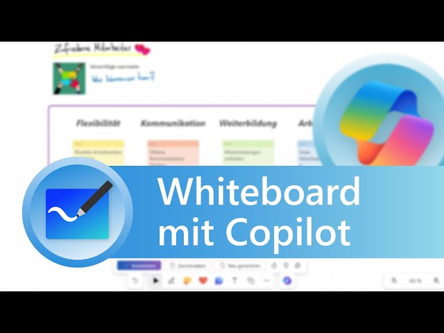 Microsoft Whiteboard mit Copilot | Brainstorming mit KI | Malter365.de