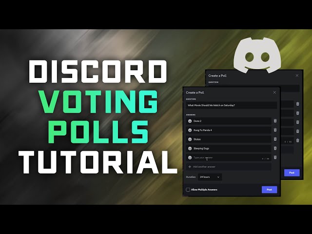 How to use Discord NEW Polls Voting Feature - Vote on ANYTHING