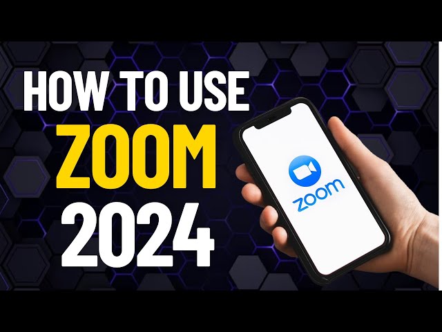 How to use Zoom in 2024 | Complete Beginner's Tutorial