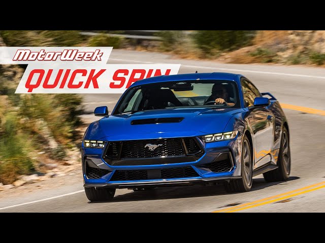 2024 Ford Mustang | MotorWeek Quick Spin