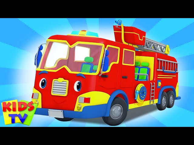 Wheels On The Firetruck + Many More Nursery Rhymes and Preschool Videos for Kids