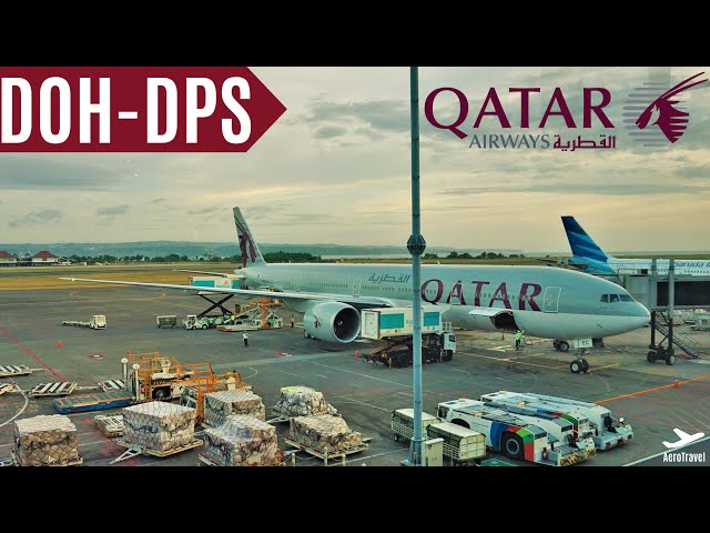 QATAR AIRWAYS [ECONOMY] DOHA - DENPASAR (BALI) | QR 962 | TRIPREPORT | BOEING 777-300er | FullHD