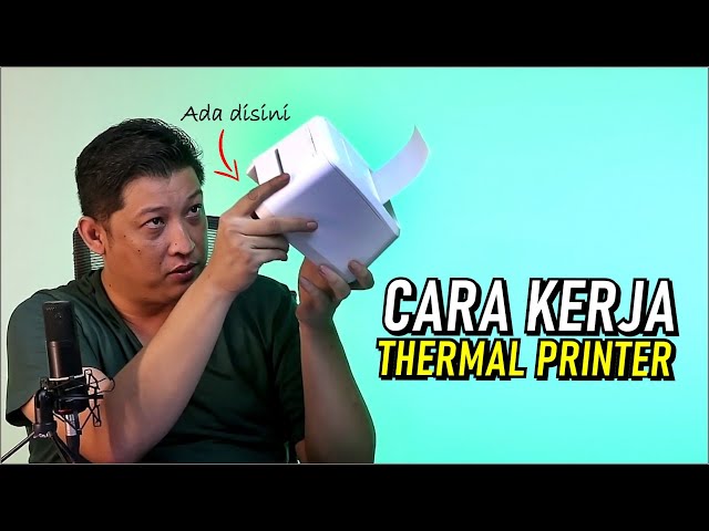 @399 TIPS print nota JELAS & CARA KERJA printer thermal kok bisa tanpa TINTA ?? | Ft Blueprint 80D