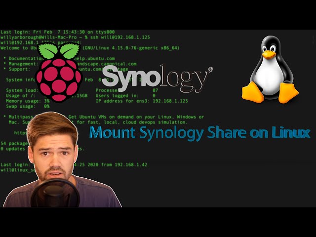 Automatically Mount Synology Share on Linux Boot! - Great for VM's! | 4K TUTORIAL