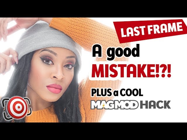 Your Best Shot is a Mistake?  Fashion Portrait with a COOL MagMod Hack