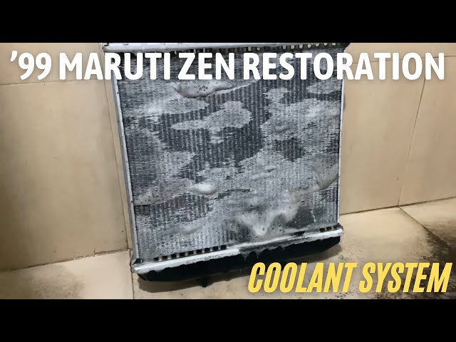 99 Maruti Zen Restoration - Overhauling Coolant System