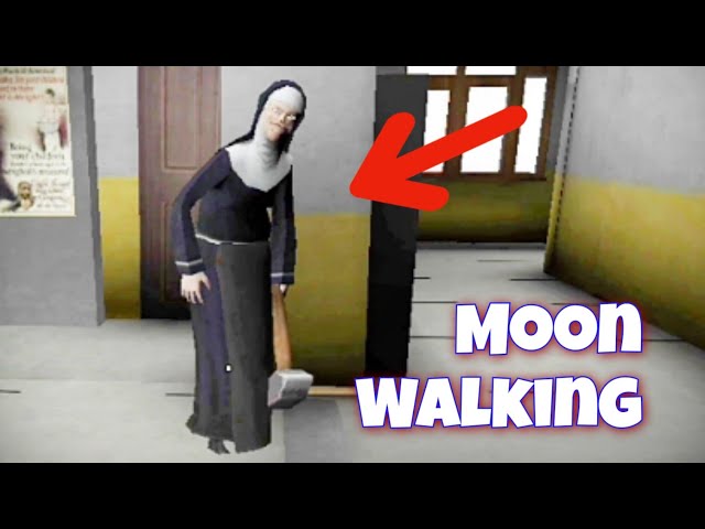 Evil Nun Moonwalking In Evil Nun 3