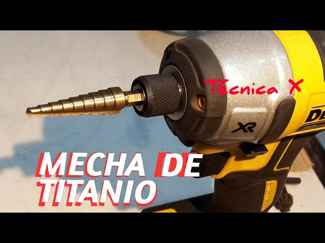 BROCA DE TITANIO para metal - TITANIUM DRILL BIT