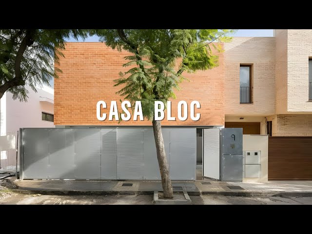 Casa Bloc: Modern Minimalist House Design with Low Budget in Picaña, Valencia