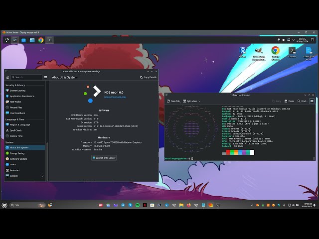 KDE plasma Neon 6 - Install KDE Neon 6 via Ubuntu 22.04 via Windows 11 - WSL - GWSL - YouTube 2024