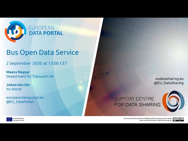 Data Talks: Bus Open Data Service