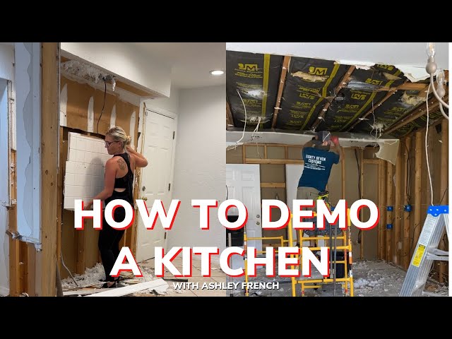 How to Demo a Kitchen