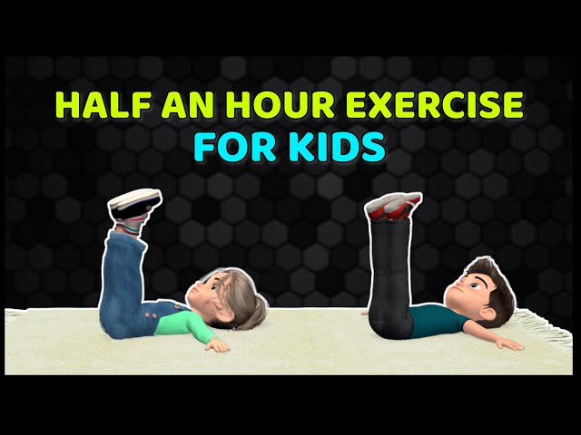 HALF AN HOUR EXERCISE FOR KIDS - CARDIO & STRENGTH WORKOUT