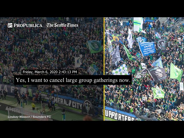 Seattle Allowed 33,000 Fans to Attend a Soccer Game as COVID-19 Cases Increased