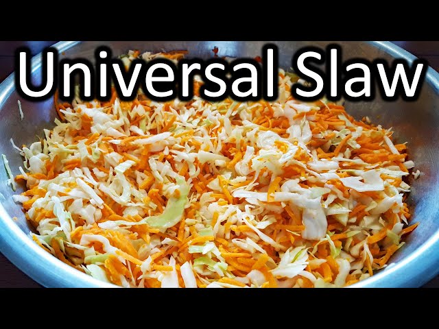 I Eat This Healthy Delicious Slaw EVERY DAY! (Make Just Once a Week)