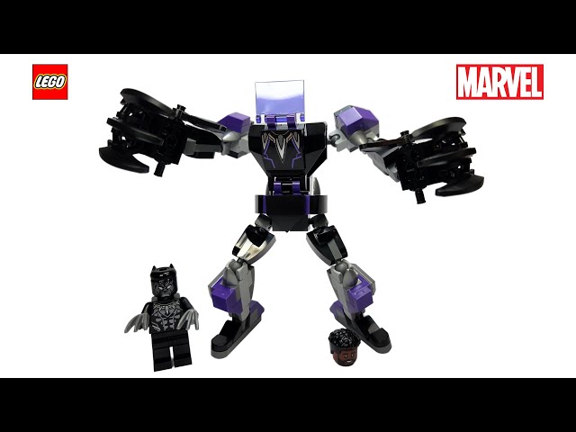 LEGO Marvel Super Heroes - Black Panther Mech - Speed build 76204