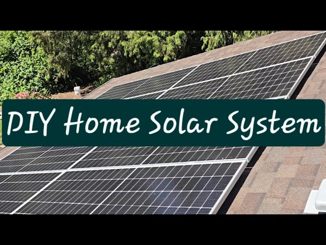 Sungold - 18kw Solar Power System For Home: Do it yourself solar.