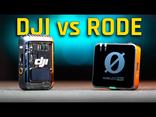 DJI MIC 2 vs RODE WIRELESS PRO | Best Wireless Microphone?