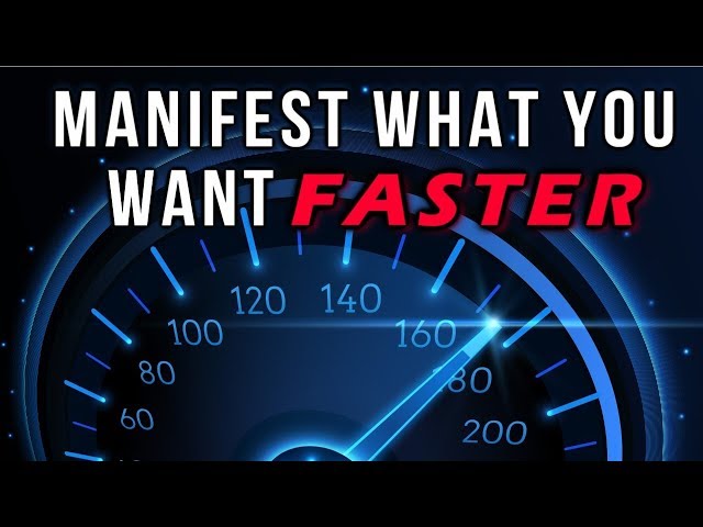 Law of Attraction ADVANCED TECHNIQUE to MANIFEST What You Want FASTER! (POWERFUL!)