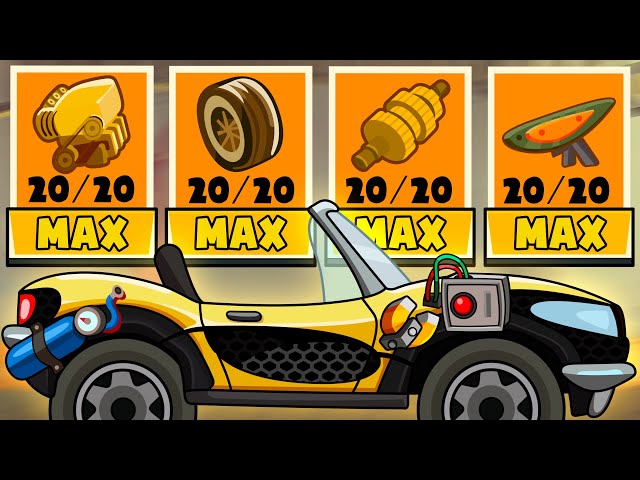 I HAVE PERFECTED MY SPORTS CAR TO THE LIMIT! IT WAS A MISTAKE.. Hill Climb Racing 2