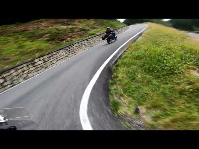 NC 750X chasing Versys 650 in mountains // RAW footage