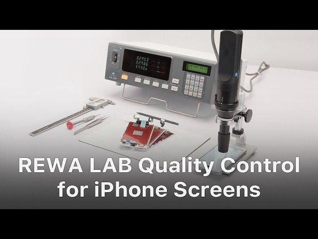 iPhone LCD Screen Sampling Test - REWA LAB