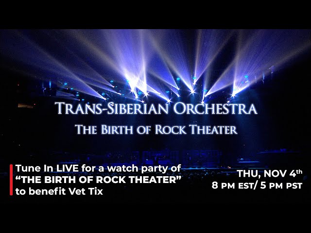 TSO & VetTix Present: 'The Birth of Rock Theater' Watch Party