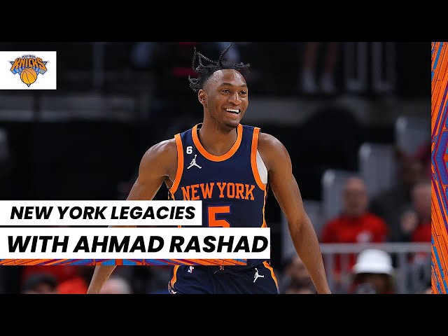 A Conversation with Immanuel Quickley | New York Legacies with Ahmad Rashad | Part 2