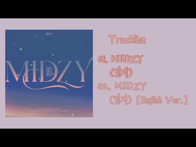 [Full Album] ITZY (있지) - MIDZY