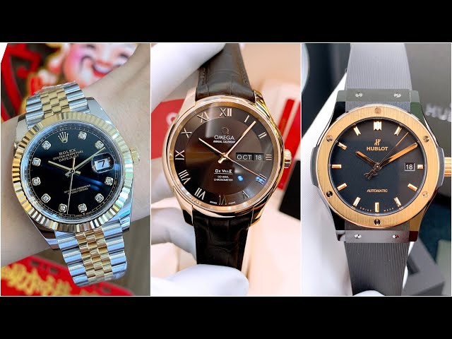 [ Hàng Mới Về ] Đồng hồ Rolex 126333 | Đồng hồ Omega Deville | Đồng hồ Hublot Ceramic