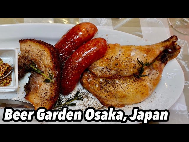 【Japan buffet】Italian beer garden with buffet in Umeda, Osaka! "TRATTORIA AL POMPIERE"