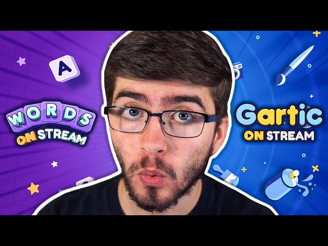 FUN Interactive Games For YOUR Streams! Words On Stream & Gartic On Stream (Twitch/Youtube 2021)