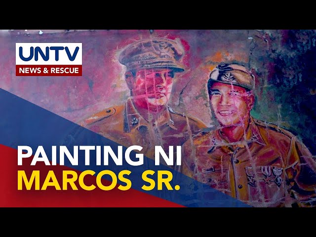 Ninakaw na painting ni ex-Pres. Marcos Sr. sa Malakanyang, hawak ng isang antique collector