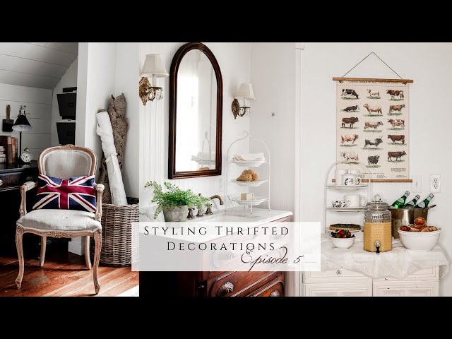 Styling Thrifted Decor Part 5