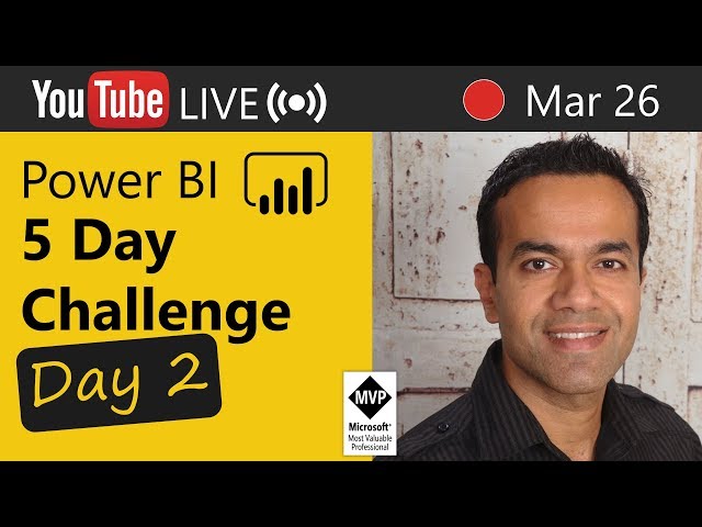 Day 2:Build Your First/Next Power BI Dashboard (LIVE🔴), Mar 26