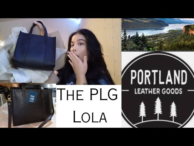 Portland Leather Goods UNBOXING!! The Lola Crossbody Tote w/Zipper!!Watch this before buying!!