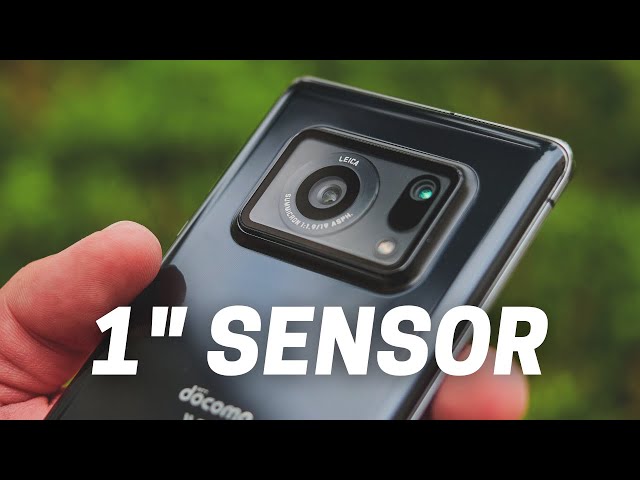 1" SENSOR Is The Future For Smartphone Cameras - SHARP AQUOS R6