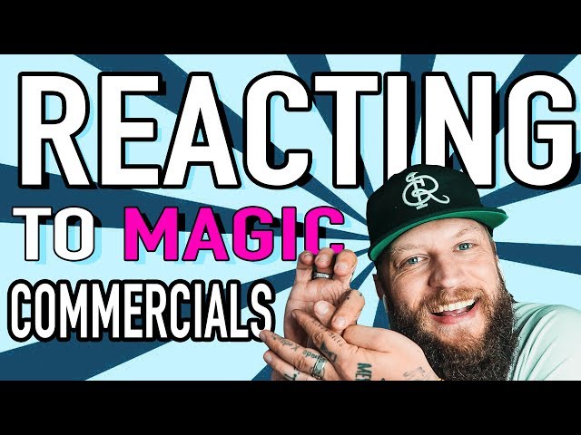 REACTING TO MAGIC - Commercial Edition (FREE MAGIC!!)