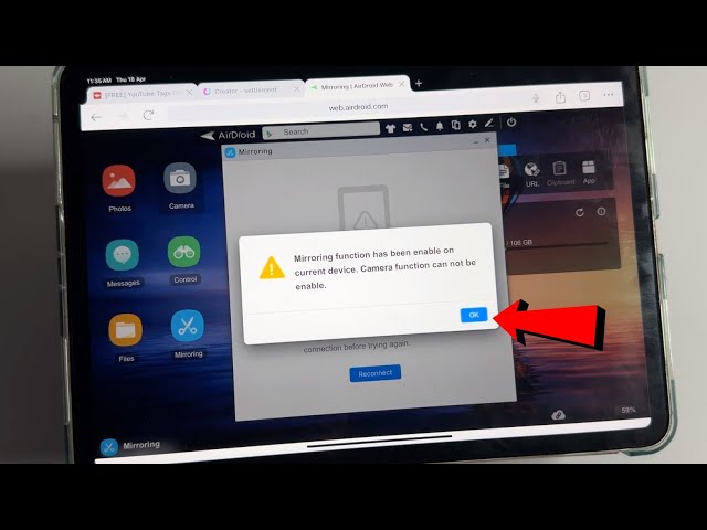 Airdroid Mirroring Function can not be enable Problem Solve | Tech Aman
