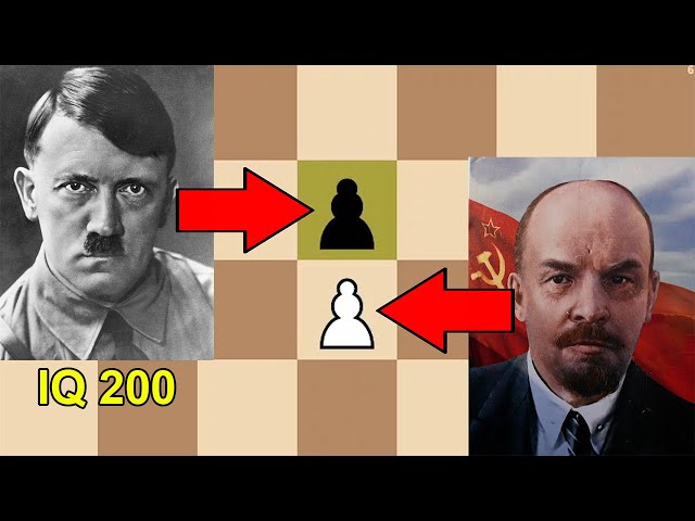 Hitler Vs Vladimir Lenin Real Chess Game