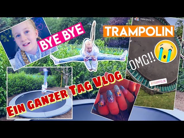 OMG Trampolin Abschied😳 Gelnägel mit 10 ? Mavie 's  Family Vlog