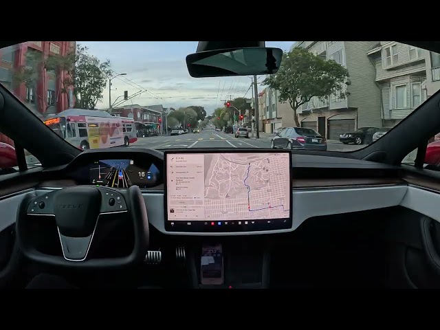 Presidio on Tesla Full Self-Driving (Supervised) 12.3.3